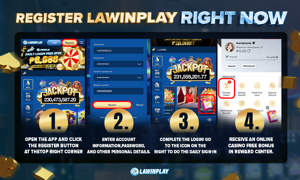 Register Lawinplay right now